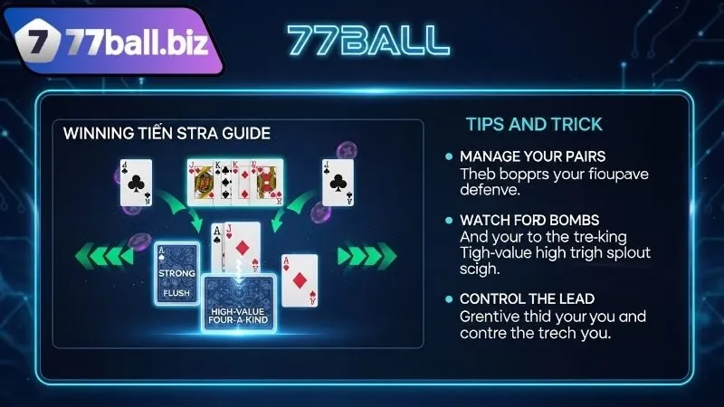 Chiến thuật trong cách đánh bài Tiến Lên online luôn thắng