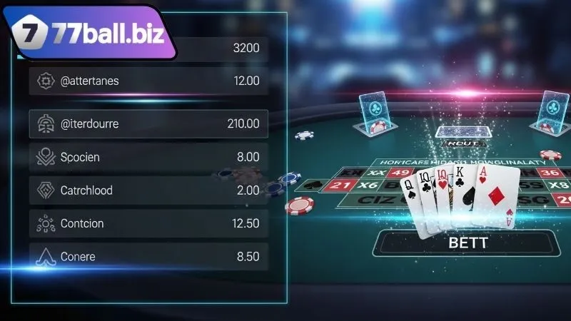 Tính năng bảng xếp hạng trong game bài trực tuyến